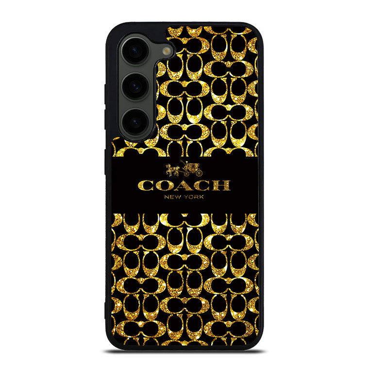 COACH NEW YORK GOLDEN Samsung Galaxy S23 Plus Case Cover