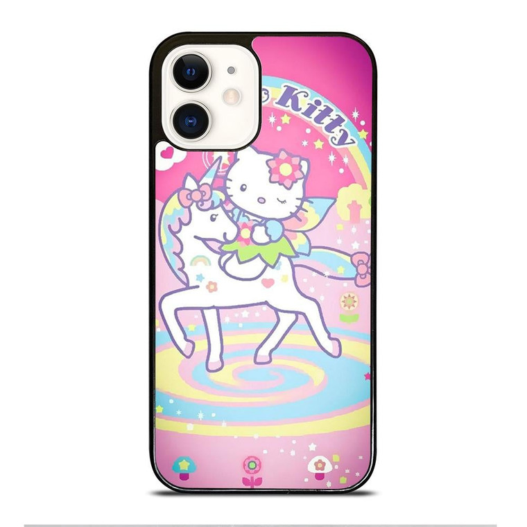 HELLO KITTY UNICORN CUT iPhone 12 Case Cover