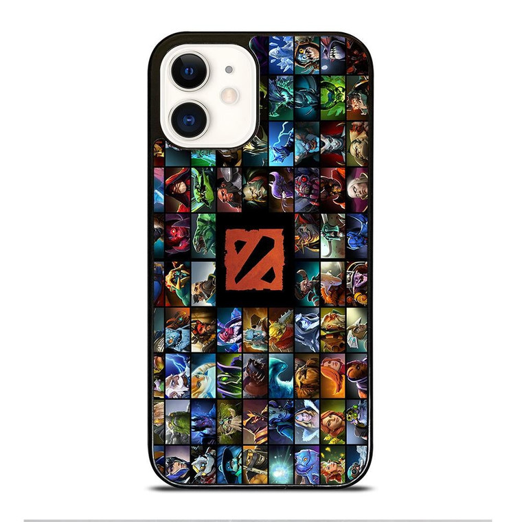 HEROES DOTA 2 COLLAGE iPhone 12 Case Cover