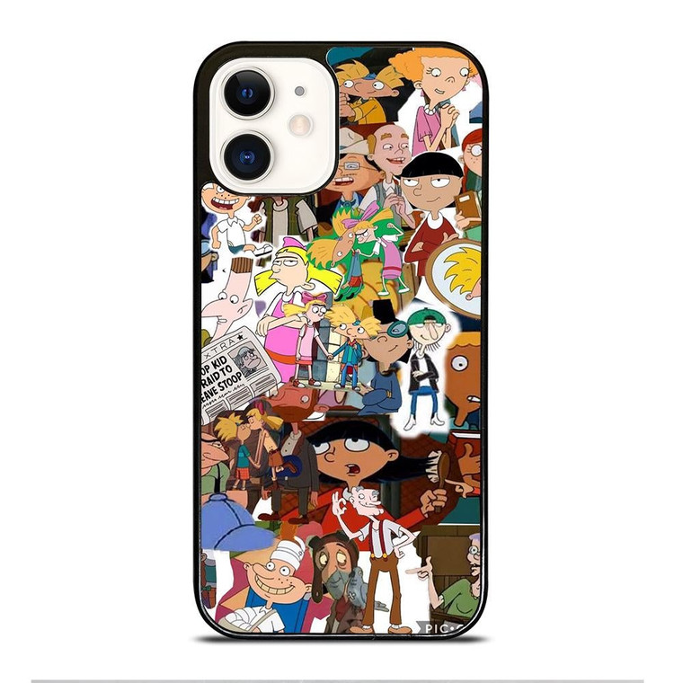 HEY ARNOLD COLLAGE iPhone 12 Case Cover