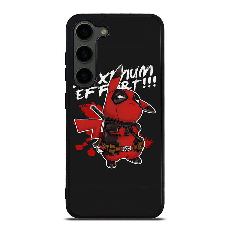 DEADPOOL POKEMON PIKACHU ART Samsung Galaxy S23 Plus Case Cover