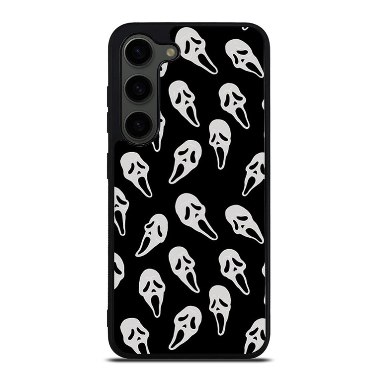 GHOST FACE PATTERN Samsung Galaxy S23 Plus Case Cover