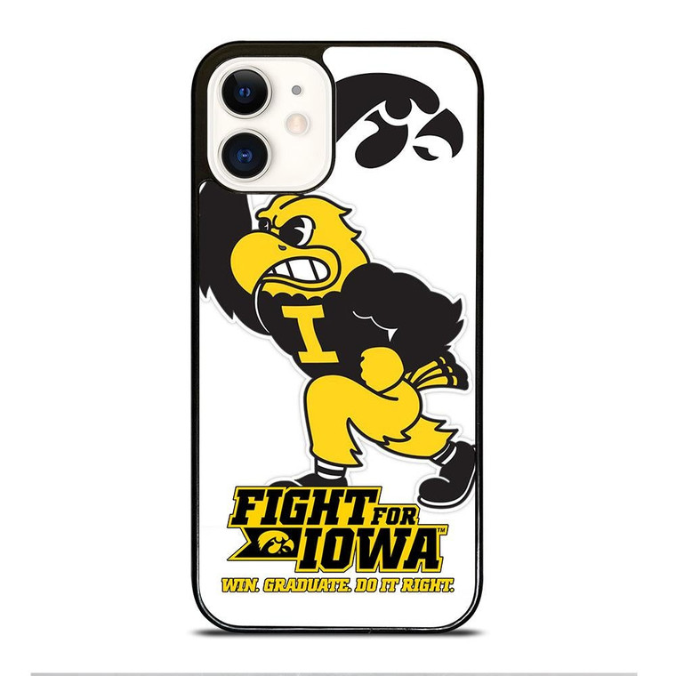 IOWA HAWKEYES MASCOT 2 iPhone 12 Case Cover