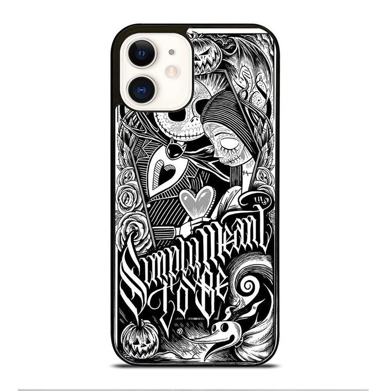 JACK AND SALLY NIGHTMARE BEFORE CHRISTMAS iPhone 12 Case Cover