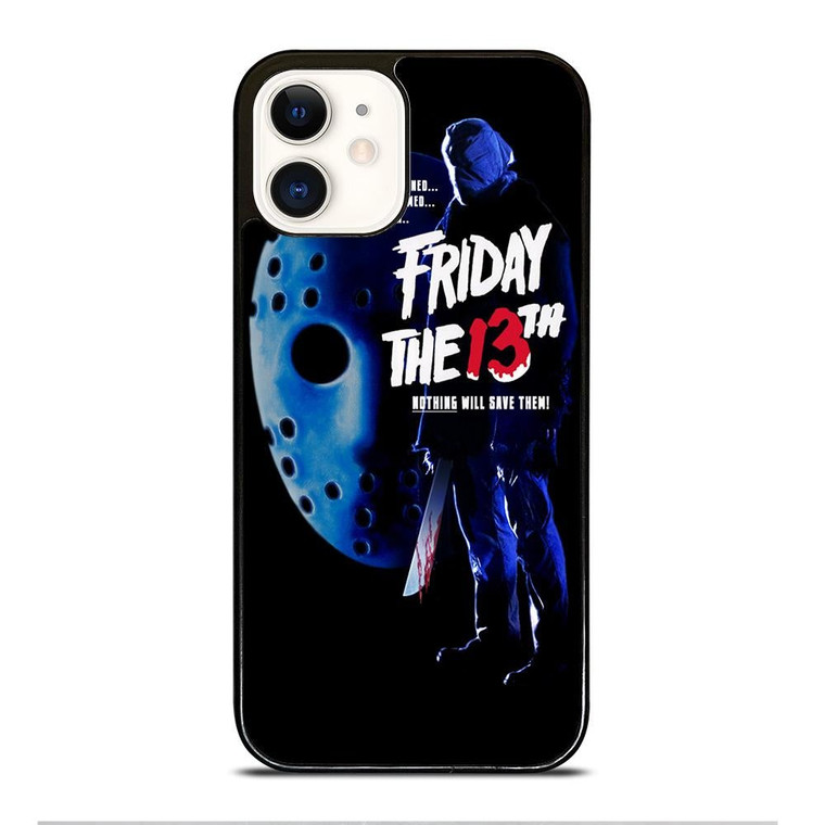 JASON FRIDAY THE 13TH POSTER iPhone 12 Case Cover