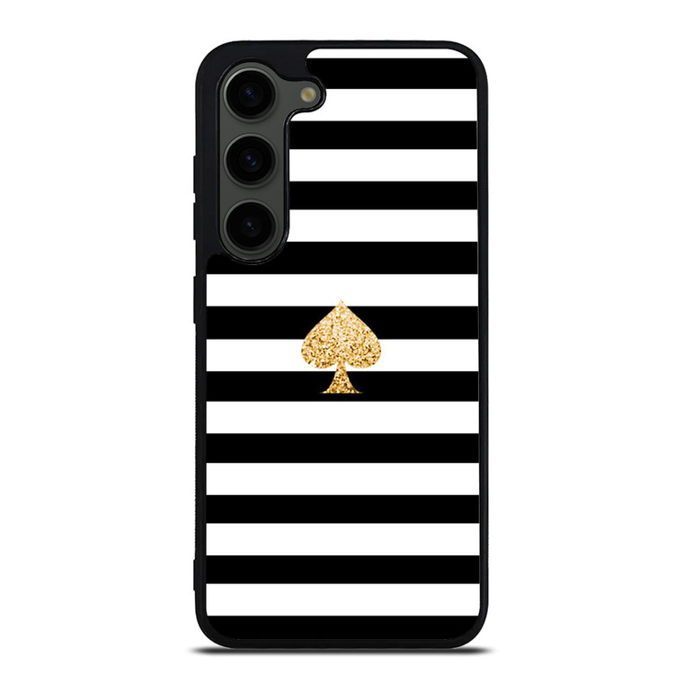 KATE SPADE GOLD AND STRIPES Samsung Galaxy S23 Plus Case Cover