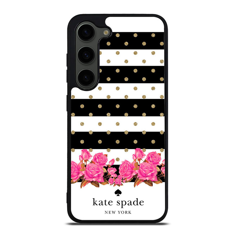 KATE SPADE NEW YORK FLORAL POLKADOTS Samsung Galaxy S23 Plus Case Cover