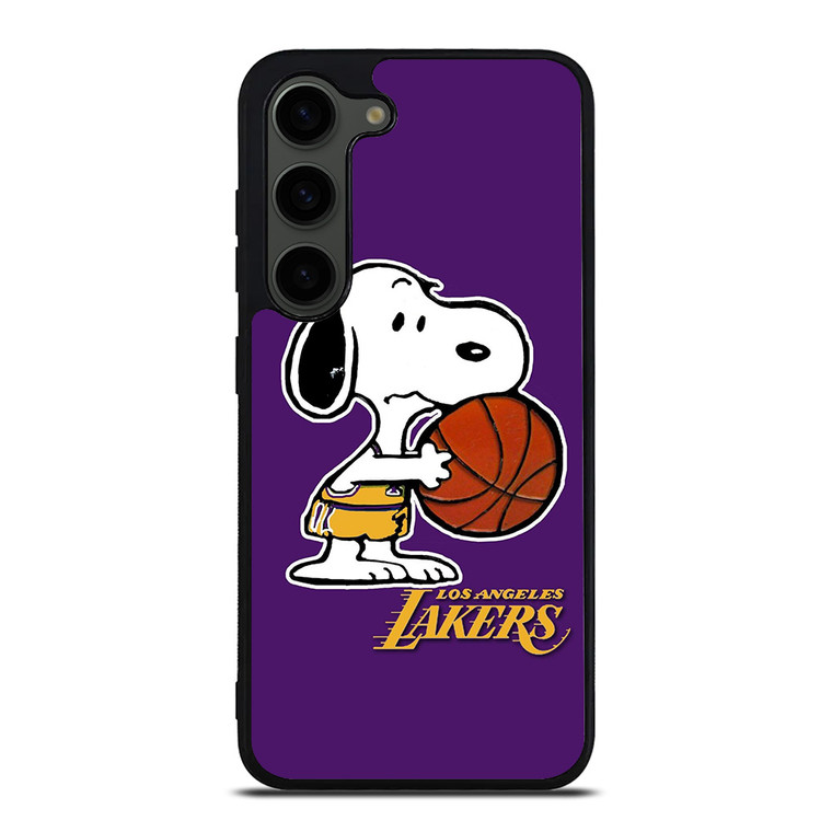 LA LAKERS BASKETBALL SNOOPY Samsung Galaxy S23 Plus Case Cover