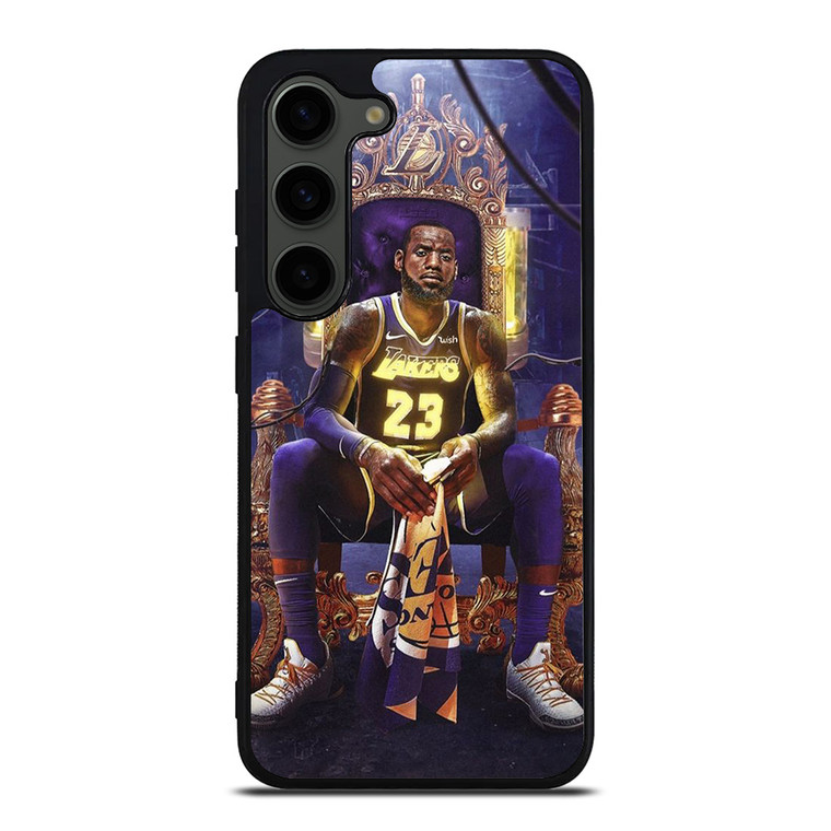 LEBRON JAMES LAKERS KING Samsung Galaxy S23 Plus Case Cover