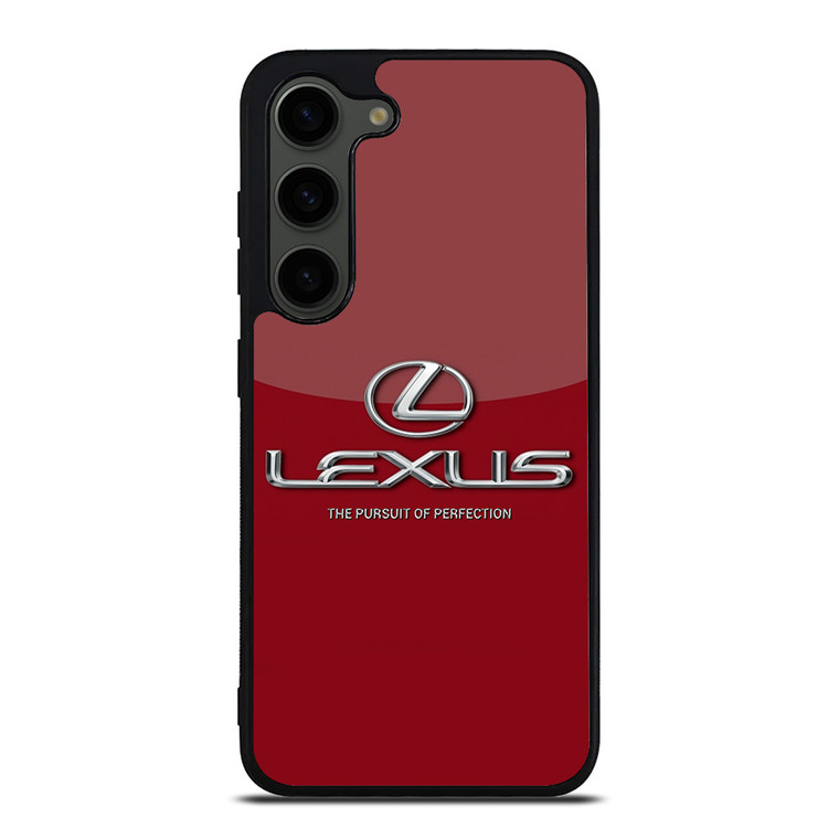 LEXUS THE PURSUIT OF PERFECTION EMBLEM Samsung Galaxy S23 Plus Case Cover