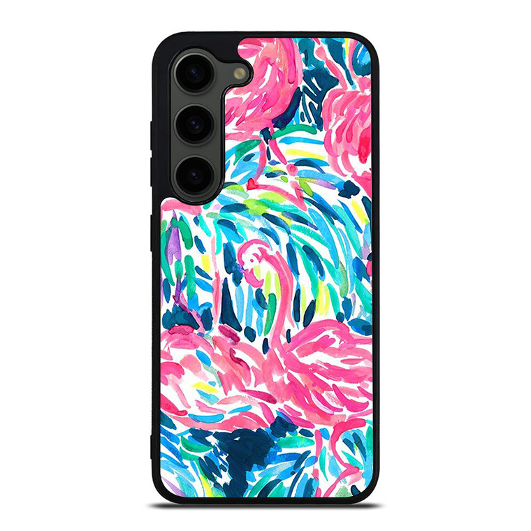 LILLY PULITZER FLAMINGO Samsung Galaxy S23 Plus Case Cover