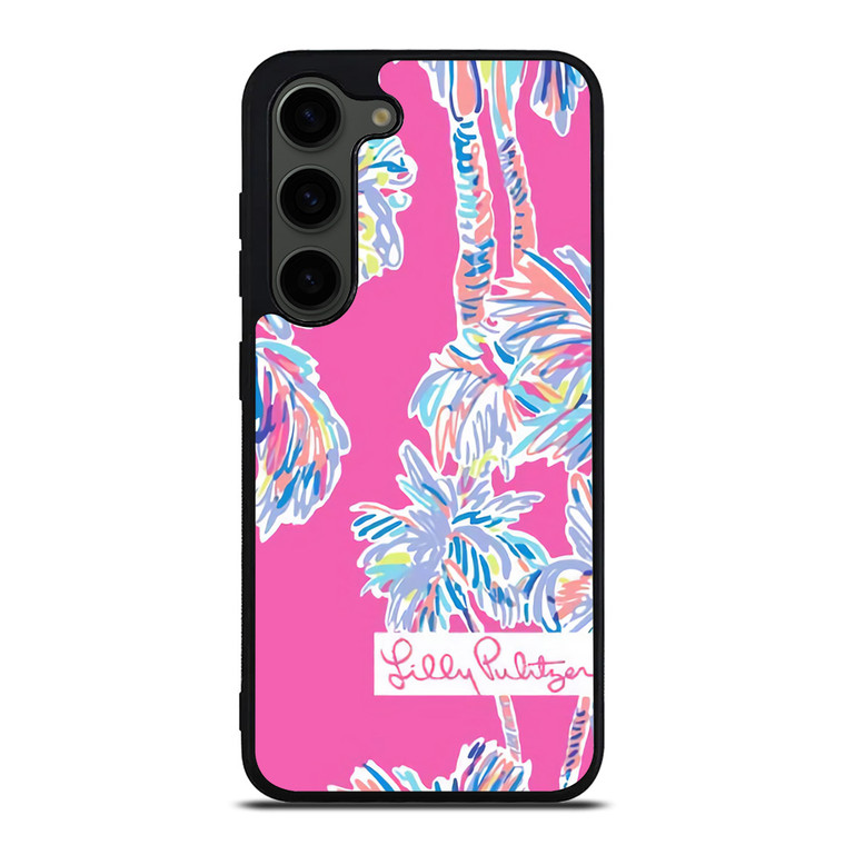 LILLY PULITZER PALM TREES Samsung Galaxy S23 Plus Case Cover