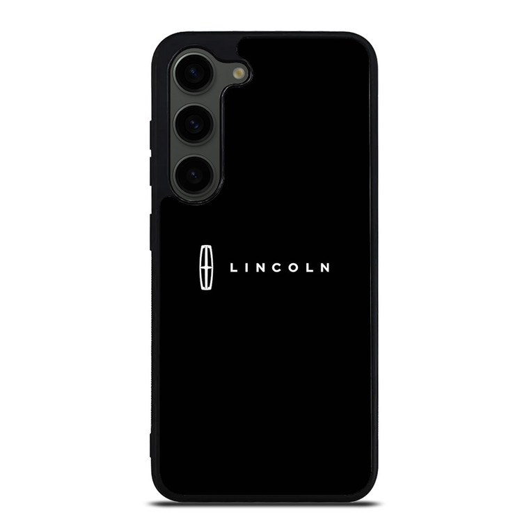 LINCOLN MOTOR BLACK LOGO Samsung Galaxy S23 Plus Case Cover