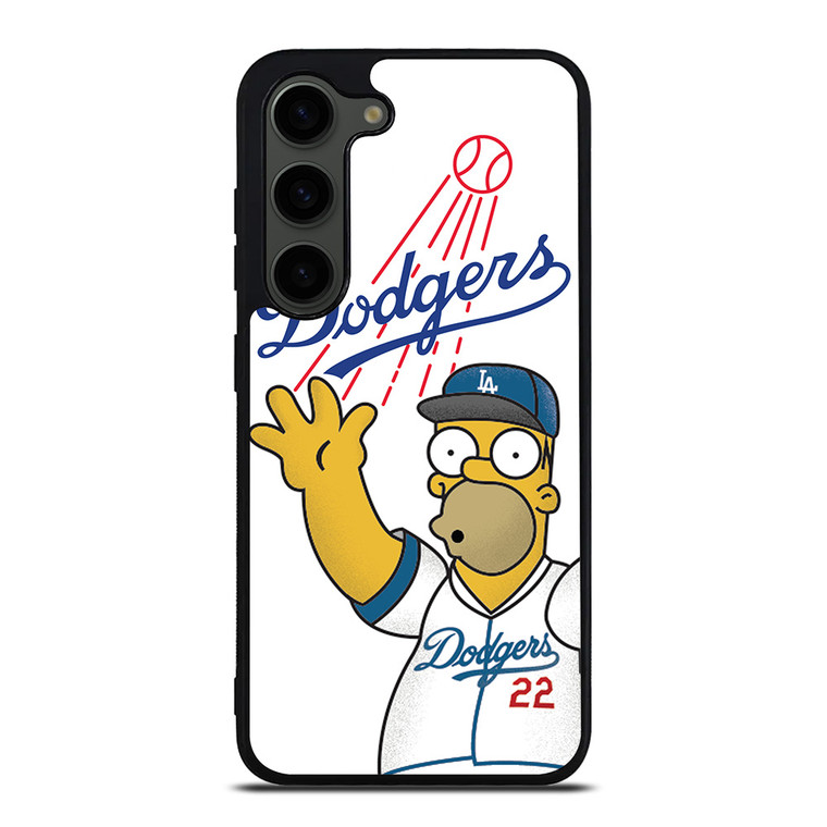 LOS ANGELES DODGERS THE SIMPSONS Samsung Galaxy S23 Plus Case Cover
