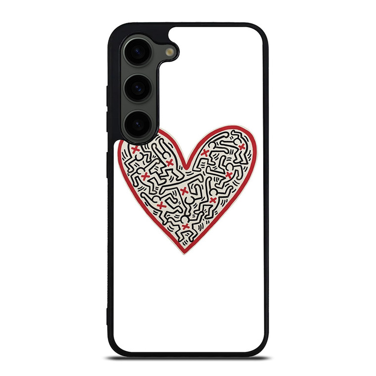 LOVE KEITH HARING Samsung Galaxy S23 Plus Case Cover