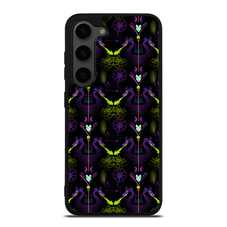 MALEFICENT PATTERN Samsung Galaxy S23 Plus Case Cover