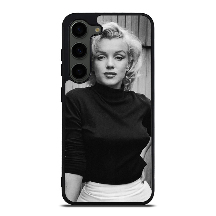 MARILYN MONROE BLACK WHITE Samsung Galaxy S23 Plus Case Cover
