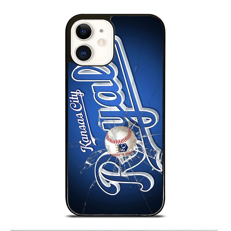 KANSAS CITY ROYALS BASEBALL LOGO iPhone 12 Case Cover