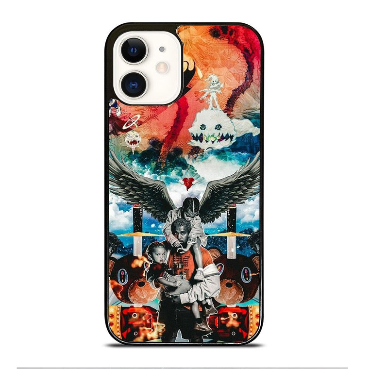 KANYE WEST ANGELS COLLAGE iPhone 12 Case Cover