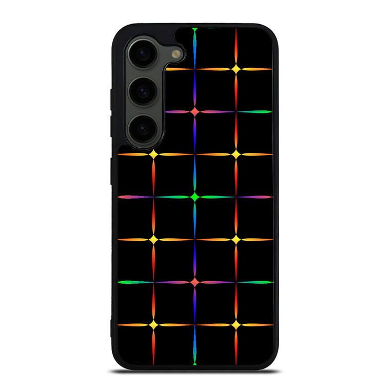 NEON DIAMONDS PATTERN Samsung Galaxy S23 Plus Case Cover
