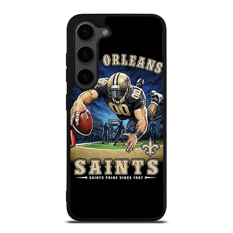 NEW ORLEANS SAINTS NFL ART Samsung Galaxy S23 Plus Case Cover