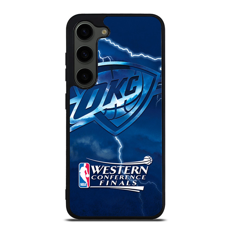OKC OKLAHOMA CITY THUNDER NBA Samsung Galaxy S23 Plus Case Cover