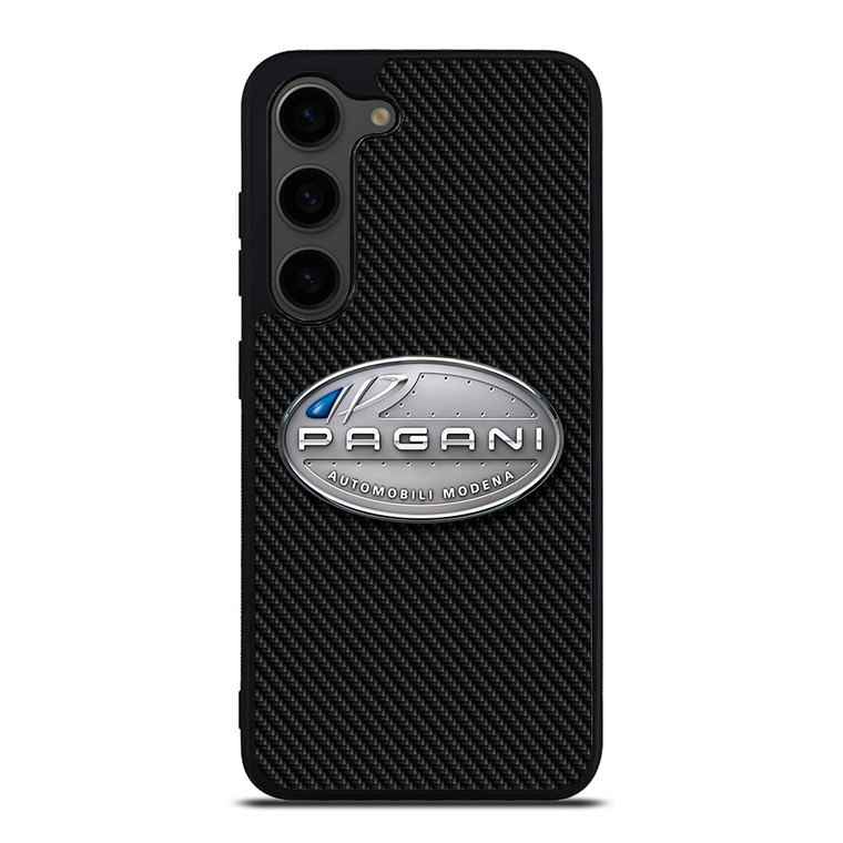 PAGANI AUTOMOBILI CARBON LOGO Samsung Galaxy S23 Plus Case Cover PAGANI AUTOMOBILI CARBON LOGO Samsung Galaxy S23 Plus Case Cover
