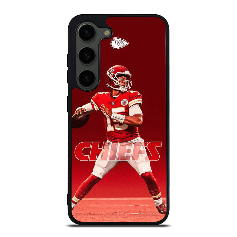 PATRICK MAHOMES KANSAS CITY CHIEFS 15 Samsung Galaxy S23 Plus Case Cover