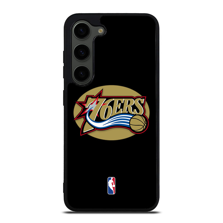 PHILADELPHIA 76ERS NBA GOLD LOGO Samsung Galaxy S23 Plus Case Cover
