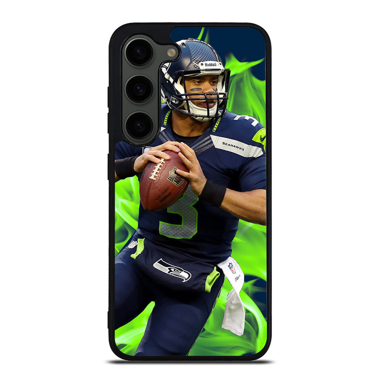 RUSSELL WILSON SEATTLE SEAHAWK NFL Samsung Galaxy S23 Plus Case Cover