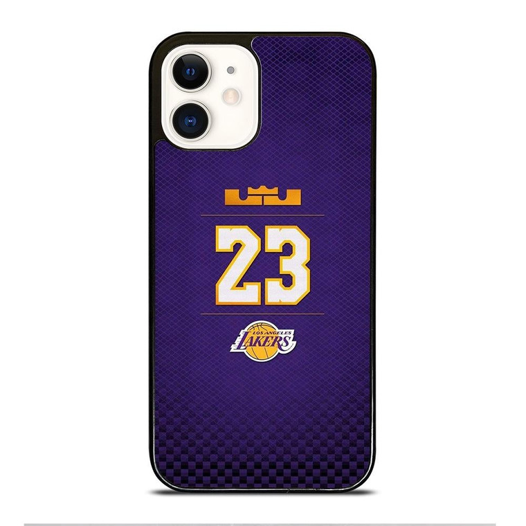 LA LAKER 23 LEBRON JAMES iPhone 12 Case Cover
