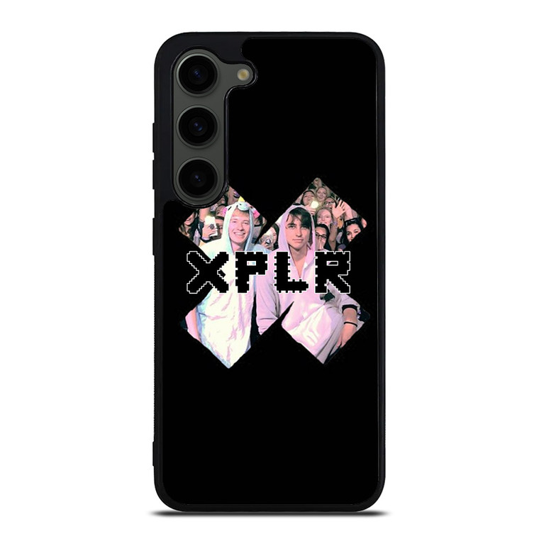 SAM AND COLBY XPLR LOGO Samsung Galaxy S23 Plus Case Cover