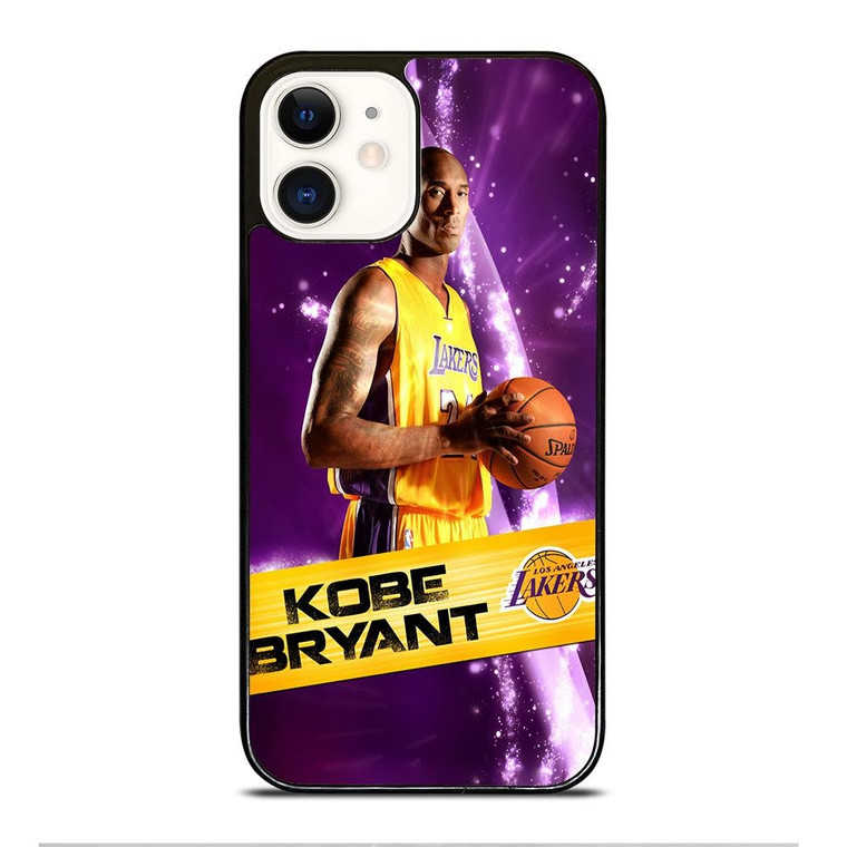 LA LAKERS KOBE BRYANT NBA iPhone 12 Case Cover
