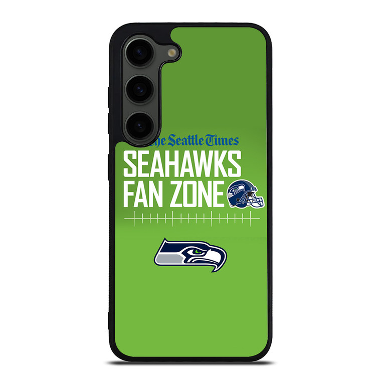 SEATTLE SEAHAWKS FANS ZONE Samsung Galaxy S23 Plus Case Cover