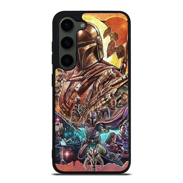 STAR WARS MANDALORIAN COLLAGE Samsung Galaxy S23 Plus Case Cover