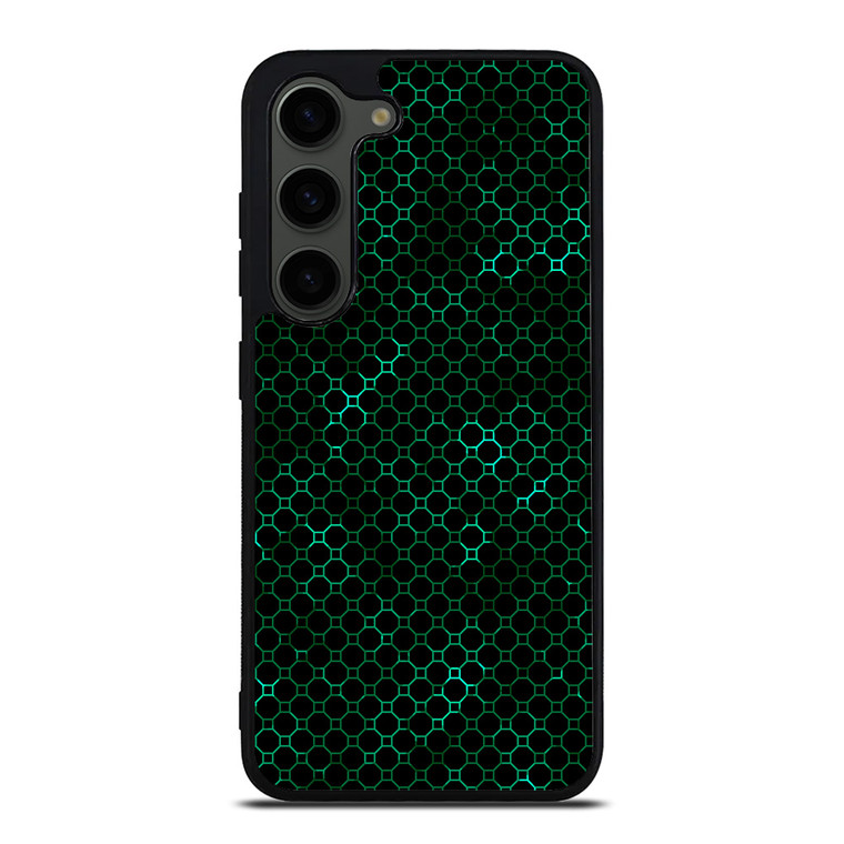 STYLISH HEXAGONAL GREEN PATTERN Samsung Galaxy S23 Plus Case Cover