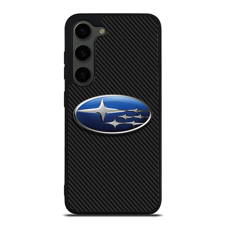 SUBARU CARBON LOGO Samsung Galaxy S23 Plus Case Cover