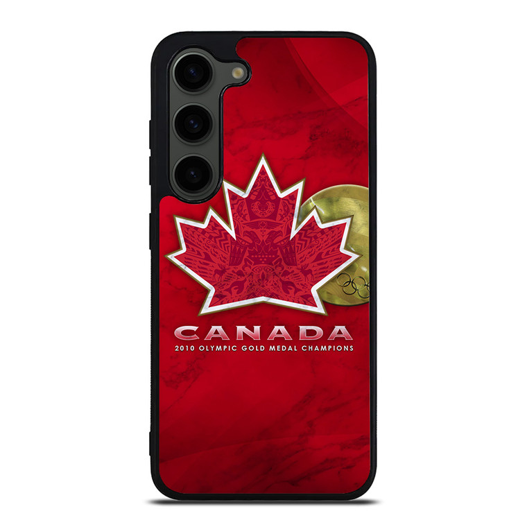 TEAM CANADA HOCKEY LOGO MARBLE Samsung Galaxy S23 Plus Case Cover
