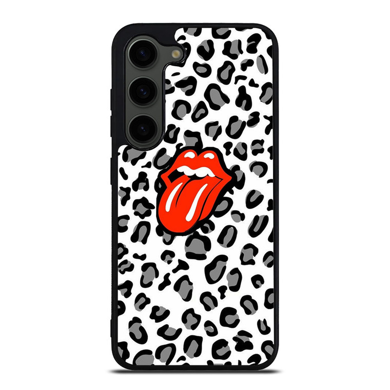 THE ROLLING STONES LEOPARD SKIN Samsung Galaxy S23 Plus Case Cover