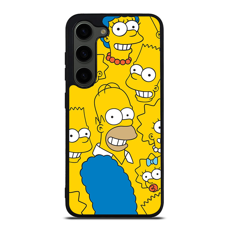 THE SIMPSONS CARTOON COLLAGE Samsung Galaxy S23 Plus Case Cover