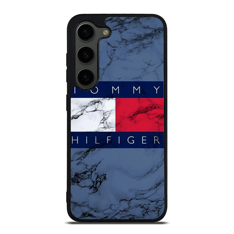 TOMMY HILFIGER MARBLE LOGO Samsung Galaxy S23 Plus Case Cover