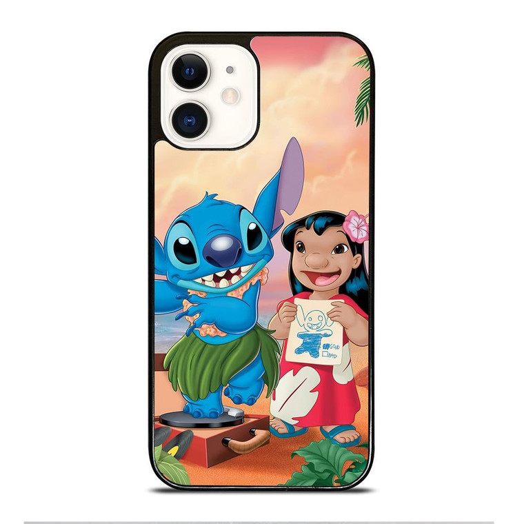 LILO AND STITCH CARTOON iPhone 12 Case Cover