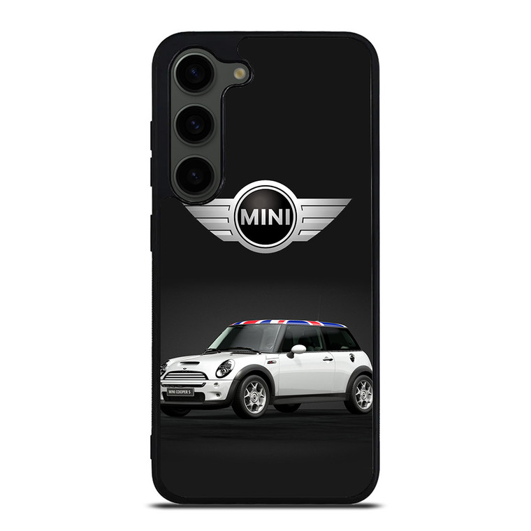 UNION JACK BLUE MINI COPER CAR Samsung Galaxy S23 Plus Case Cover