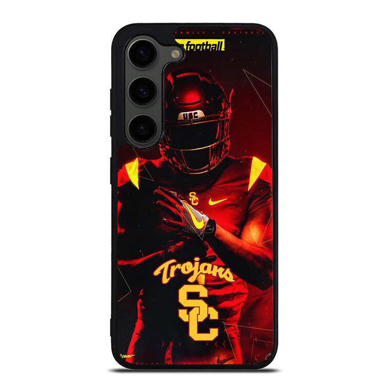 USC FOOTBALL TROJANS LOGO Samsung Galaxy S23 Plus Case Cover USC FOOTBALL TROJANS LOGO Samsung Galaxy S23 Plus Case Cover