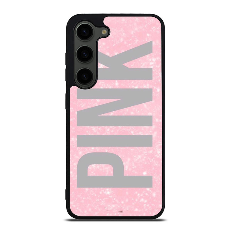 VICTORIA'S SECRET PINK SPARKLE LOGO Samsung Galaxy S23 Plus Case Cover