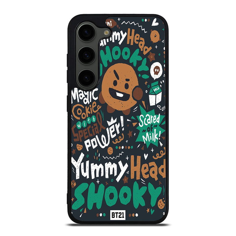 YUMMY HEAD SHOOKY BTS 21 Samsung Galaxy S23 Plus Case Cover