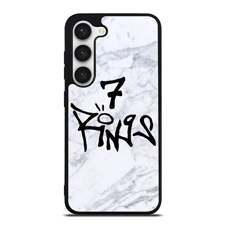 7 RINGS ARIANA GRANDE MARBLE Samsung Galaxy S23 Case Cover
