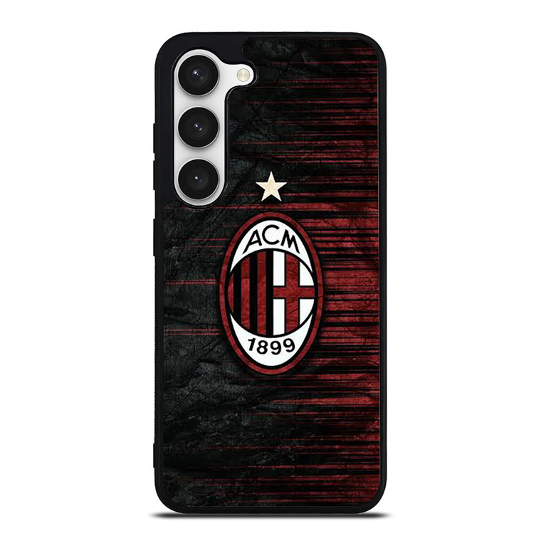 AC MILAN FC LOGO Samsung Galaxy S23 Case Cover AC MILAN FC LOGO Samsung Galaxy S23 Case Cover