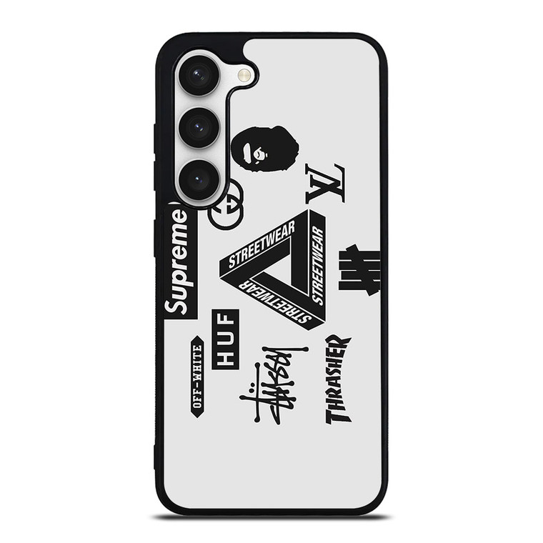 ALL HYPEBEAST OFF WHITE Samsung Galaxy S23 Case Cover
