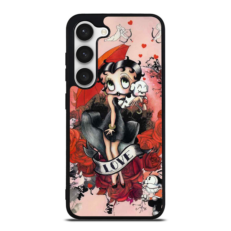 BETTY BOOP LOVE CARTOON Samsung Galaxy S23 Case Cover BETTY BOOP LOVE CARTOON Samsung Galaxy S23 Case Cover
